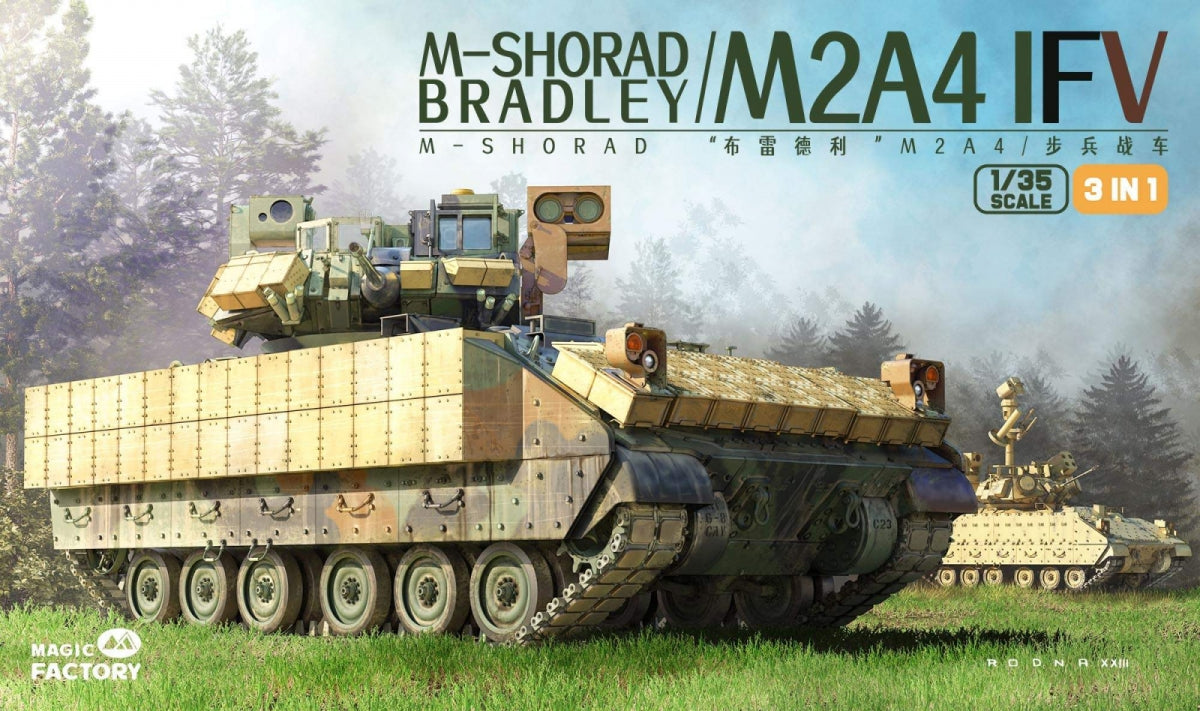 Magic Factory 2004 M-SHORAD Bradley M2A4 IFV 3-en-1 1/35