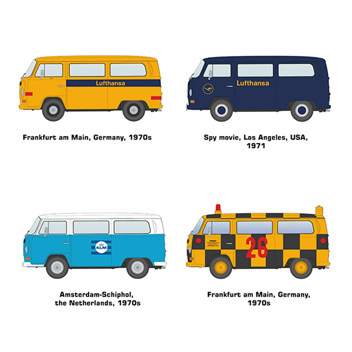 AK Interactive AK35033 T2 MODEL 1967 AIRPORT BUS 1/35 – imagen 15