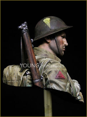Young Miniatures YM1837 British Infantryman Somme 1916 1/10 – immagine 3