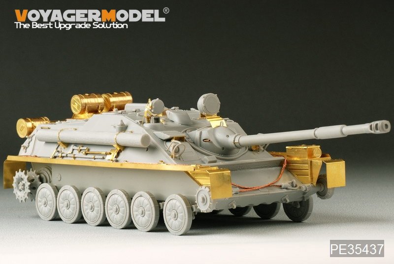 Voyager Model PE35437 WWII Russian ASU-85 airborne self-propelled gun Mod.1956 for TRUMPETER 01588 1/35 – imagen 9