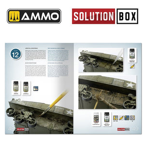 AMMO by Mig Jimenez 7728 SOLUTION BOX 22 – WWII USA ETO. Colors and Weathering System – imagen 10
