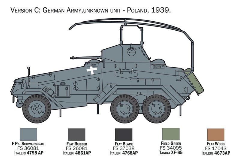 Italeri 6433 Sd.Kfz.232 6-Rad 1/35 – imagen 5