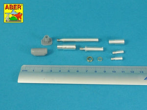 Canon Aber 35L-129 de 120 mm L/44 pour char allemand Leopard 2A4/A5 à l&amp;#39;échelle 1/35 – image 3