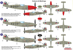 Kovozavody Prostejov KPM0218 Avia S-199 w/wing guns 1/72 – immagine 2