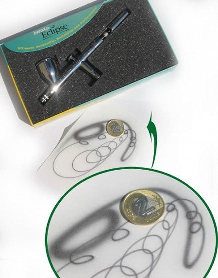 Iwata HP-CS Aerograf Eclipse (0,3mm) – Bild 4
