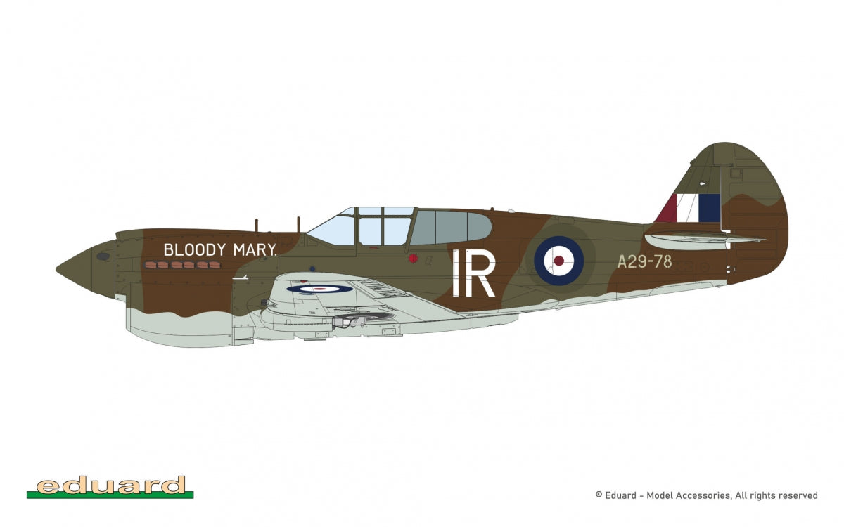 Eduard 11185 Pacific Star P-40E Warhawk - The Limited Edition 1/48 – Bild 9