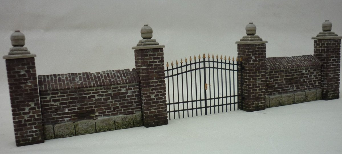 RT-Diorama 35243 Park wall with Fence 1/35 – zdjęcie 8