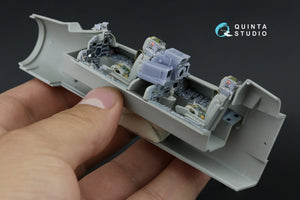 Quinta Studio QD+48520 Tornado Gr.1 3D-Printed &amp;amp; coloured Interior on decal paper (Italeri) (with 3D-printed resin parts) 1/48 – Bild 10