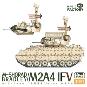 Magic Factory 2004 M-SHORAD Bradley M2A4 IFV 3-en-1 1/35 – image 4