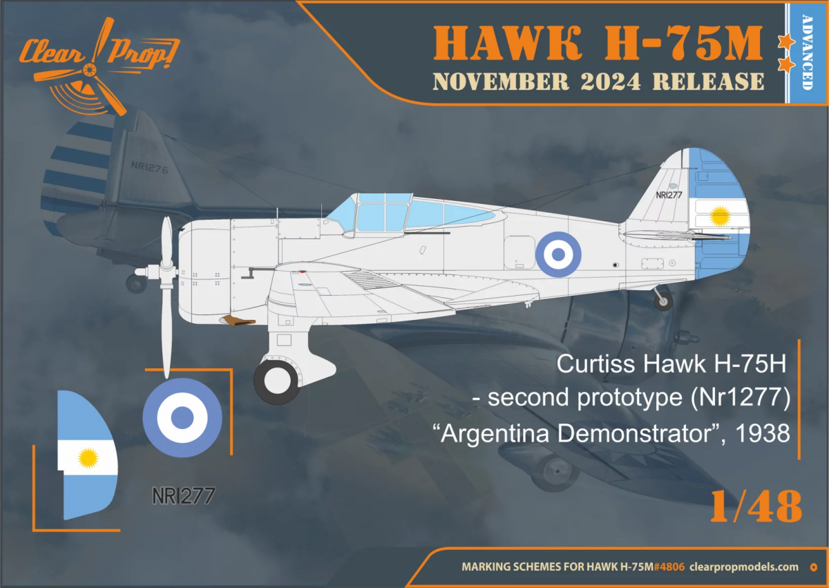 Clear Prop! CP4806 H-75MHawk ADVANCED KIT 1/48 – imagen 5