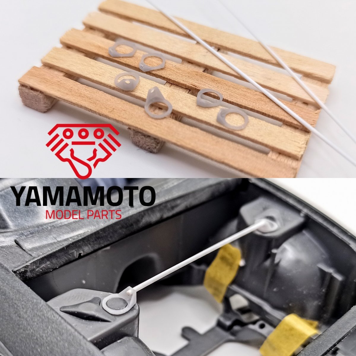 Yamamoto YMPTUN52 Zestaw sportowych rozpórek 1/24