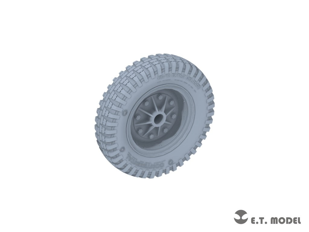E.T. Model P35-130 WWII German Sd.kfz.251/Sd.kfz.11 Sagged Front Wheels 1/35 – imagen 3