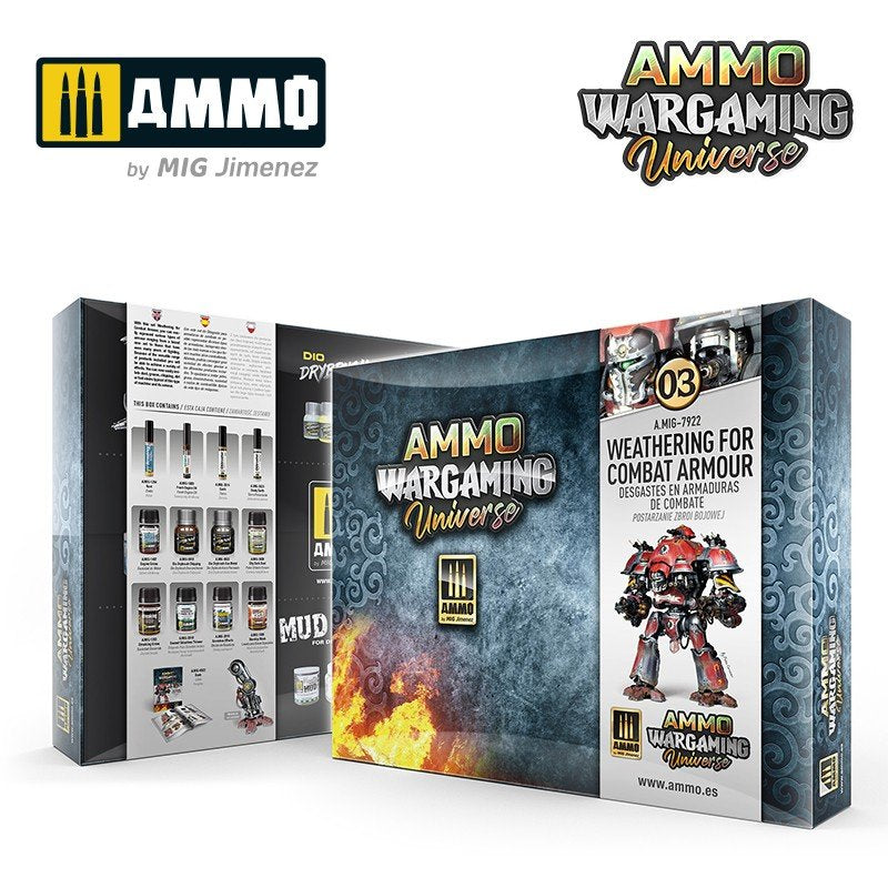 AMMO of Mig Jimenez 7922 AMMO WARGAMING UNIVERSE 03 - Weathering Combat Armour – imagen 3