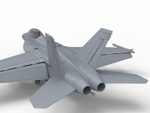 Meng Model LS-013 Boeing F/A-18E Super Hornet 1/48 – Bild 8