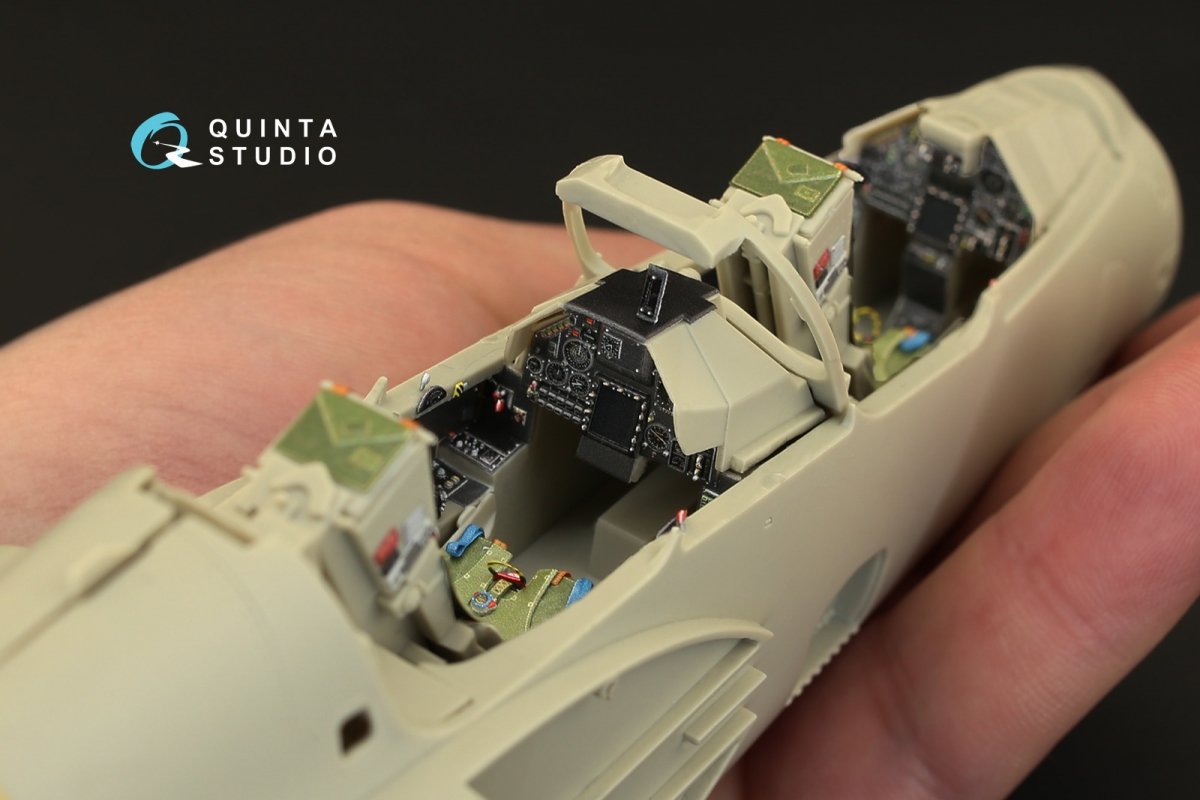 Quinta Studio QD32013 Mirage 2000N 3D-Printed &amp;amp; coloured Interior on decal paper (for Kitty Hawk kit) 1/32 – Bild 9