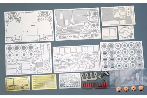 Hobby design HD02-0418 Sauber Mercedes C9 - Detail-Up Set for Tamiya 1/24 – zdjęcie 3