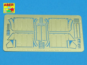 Aber 35A031 Przednie błotniki do Pantery A/D 1/35