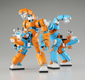 Hasegawa 64791 CHUBU 01 &amp;quot;Orange &amp;amp; Sky Blue&amp;quot; Lightweight Mechatrobot 1/35 – imagen 2