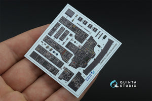 Quinta Studio QDS-35132 AH-64A 3D-Printed coloured Interior on decal paper (Trumpeter) (Small version) 1/35 – imagen 6