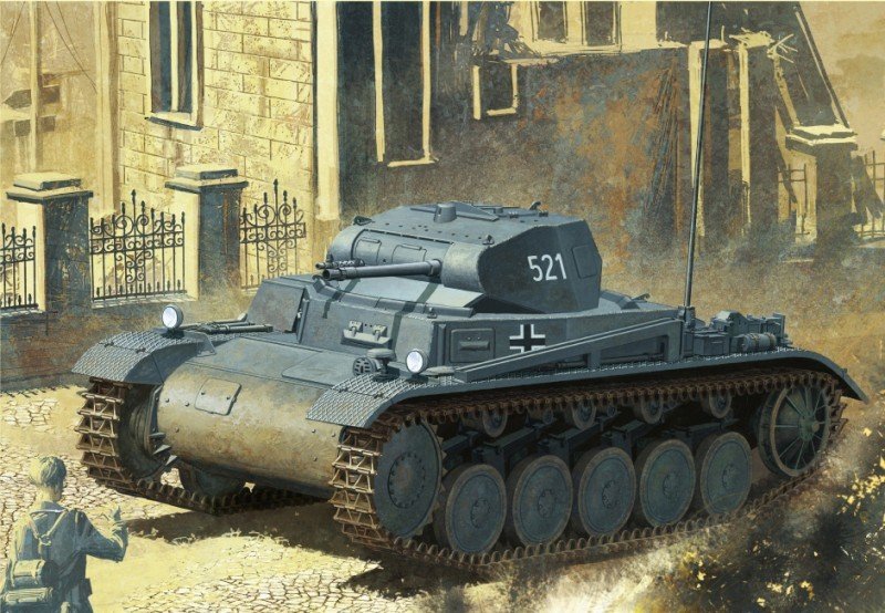Dragon 6572 Pz.Kpfw.II Ausf.B 1/35 – Bild 2