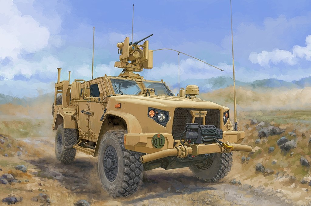 J'adore le kit 63537 M1278A1 modifié pour transporter des canons lourds avec le M153 CROWS au 1/35