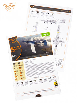 Clear Prop! CP72034 TB.2 UAV UKRAINIAN NAVY STARTER KIT 1/72 – Bild 7