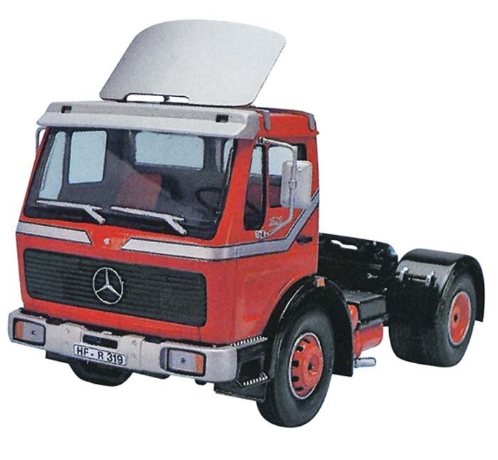 Revell 07467 Mercedes-Benz 1628S with spoiler 1/24
