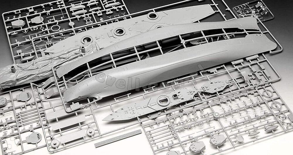 Revell 05171 HMS Dreadnought 1/350 – Bild 7