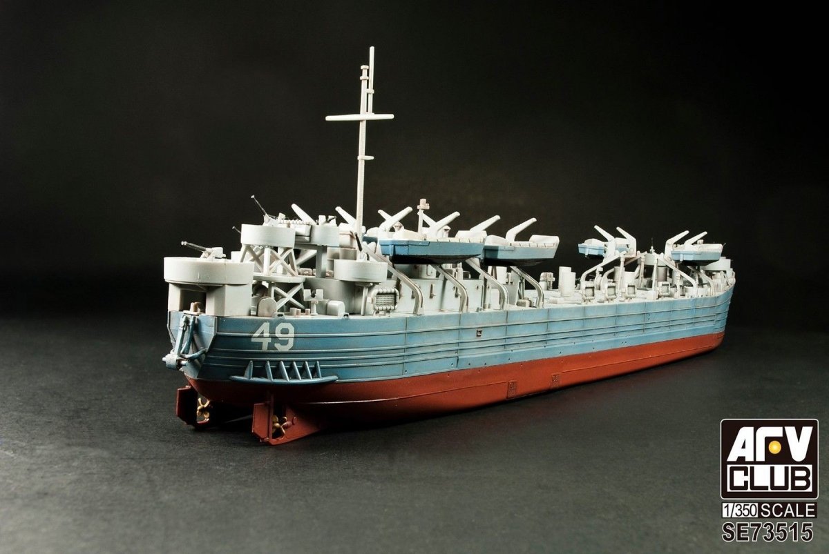AFV Club SE73515 US NAVY TYPE 2 LSTs LST-1 CLASS 1/350 – imagen 3