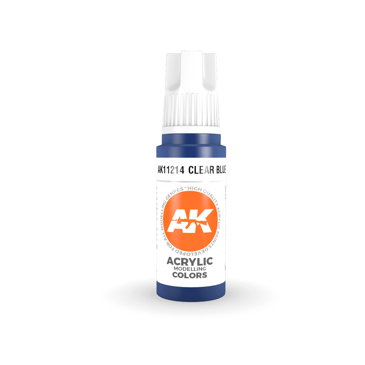 AK Interactive AK11214 CLEAR BLUE – STANDARD 17ml – immagine 3