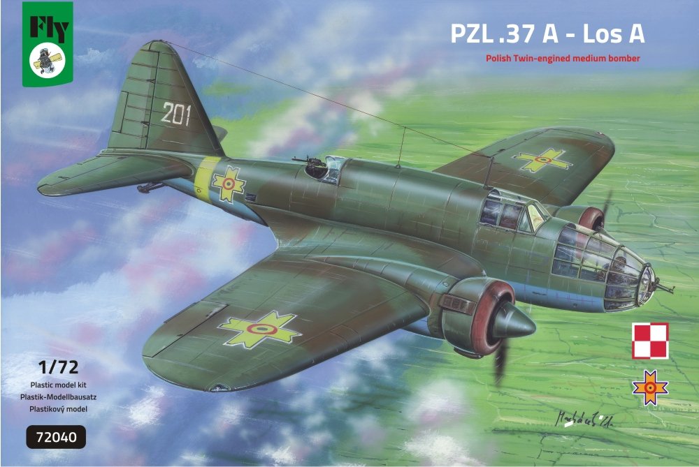 Fly 72040 PZL.37 A Łoś A 1/72