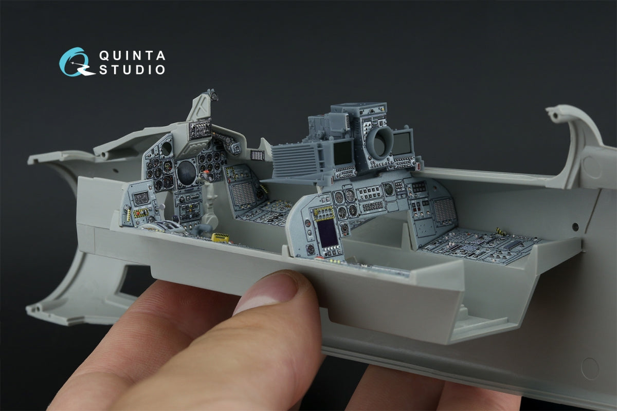 Quinta Studio QD+32229 Tornado IDS German 3D-Printed &amp;amp; coloured Interior on decal paper (Italeri) (with 3D-printed resin parts) 1/32 – immagine 11