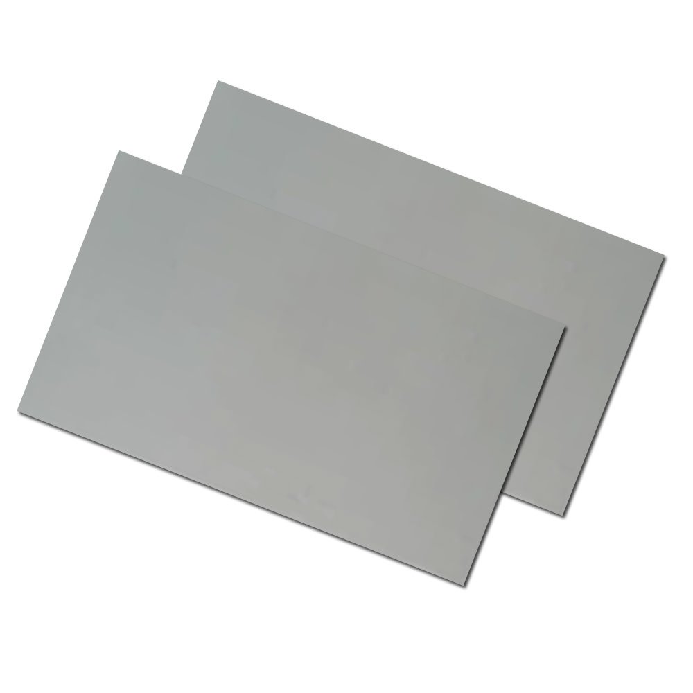 Plaque ABS Plastruct 91007 178 mm x 300 mm x 2,6 mm GRIS / 2 pièces.