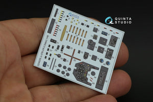 Quinta Studio QD48206 Ju 87B-2/R-2 3D-Printed &amp;amp; coloured Interior on decal paper ( Italeri ) 1/48 – imagen 9
