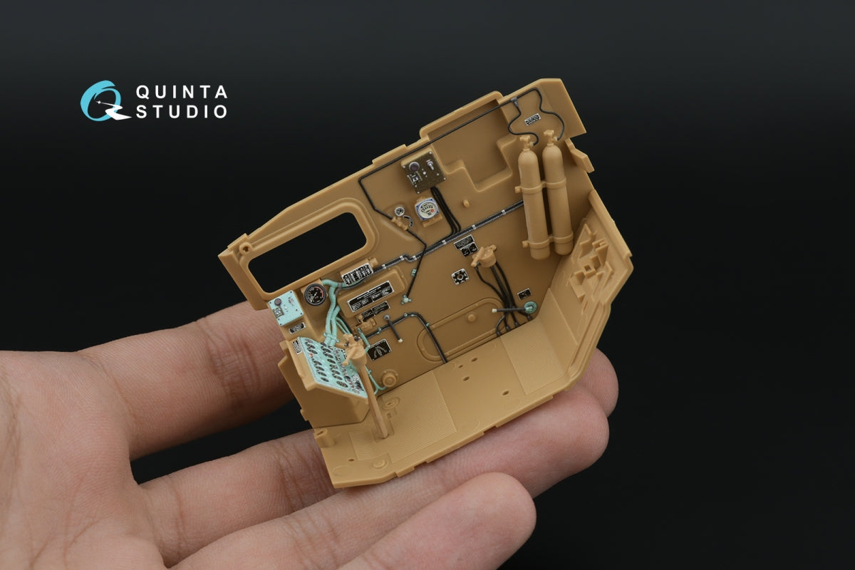 Quinta Studio QD35131 BM-30 Smerch 3D-Printed &amp;amp; coloured Interior on decal paper (Meng) 1/35 – zdjęcie 6