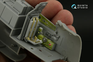 Quinta Studio QD32143 P-51D/K Mustang 3D-Printed &amp;amp; coloured Interior on decal paper (Dragon) 1/32 – immagine 11