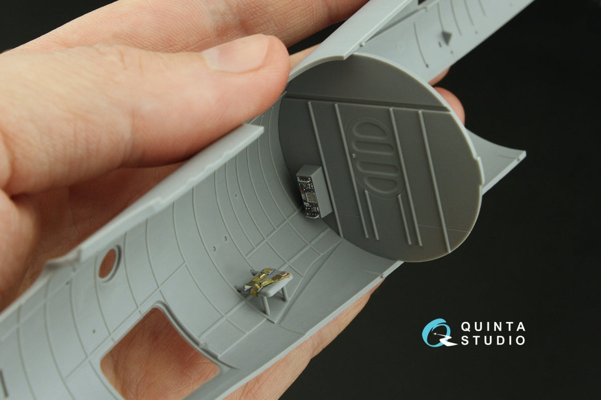 Quinta Studio QD48494 B-26B/C Marauder 3D-Printed coloured Interior on decal paper (ICM) 1/48 – imagen 8
