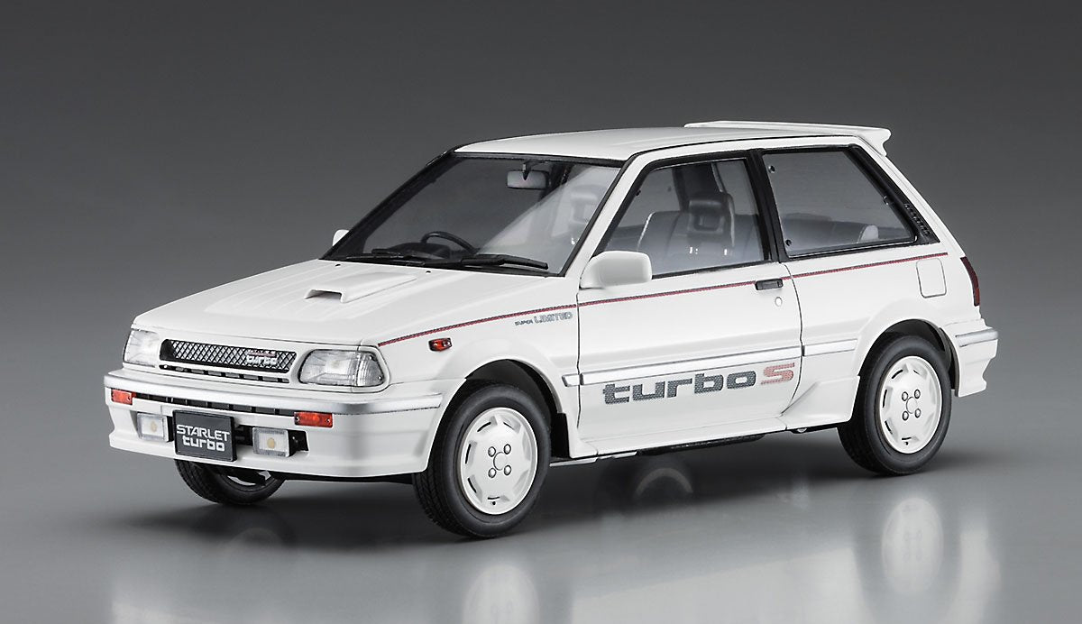 Hasegawa 20508 Toyota Starlet EP71 Turbo S (3-door) Medium-term Super Limited 1/24 – immagine 2