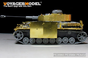 Maquette Voyager PE35993, char allemand Pz.Kpfw.IV Ausf.G (production tardive), base pour Border 35001, échelle 1/35 – image 7