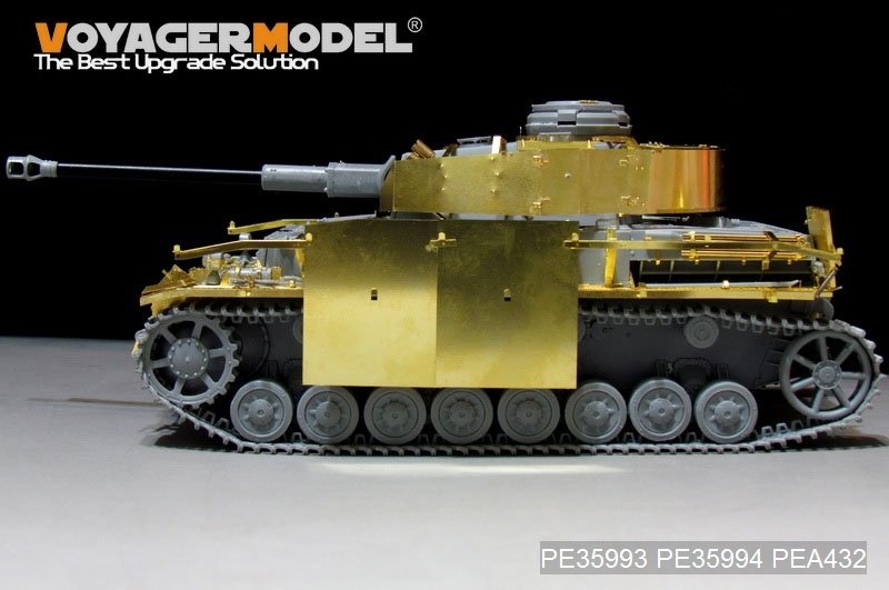 Maquette Voyager PE35993, char allemand Pz.Kpfw.IV Ausf.G (production tardive), base pour Border 35001, échelle 1/35 – image 7