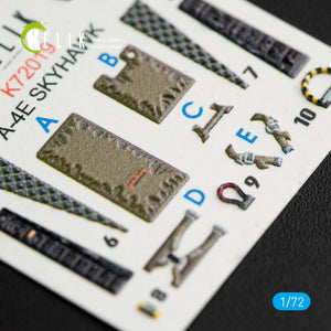KELIK K72027 A-4(B,P) &amp;quot;SKYHAWK&amp;quot; INTERIOR 3D DECALS FOR AIRFIX KIT 1/72 – zdjęcie 3