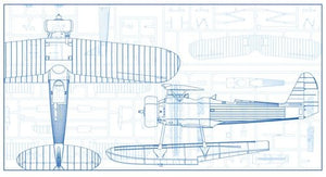 Hasegawa JT97 Nakajima E8N1 Type 95 Recon Seaplane Model 1 1/48 – Bild 2