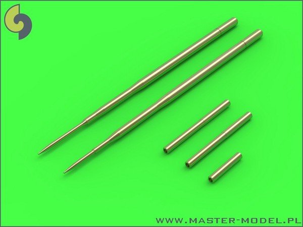 Master AM-48-091 MiG-17PF (Fresco D) - 23mm gun barrels set & Pitot Tubes 1/48