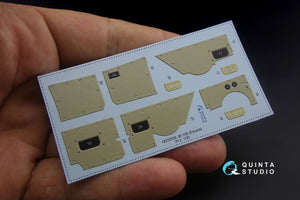 Quinta Studio QD32028 Bf 108 3D-Printed &amp;amp; coloured Interior on decal paper (for Eduard kit) 1/32 – Bild 4