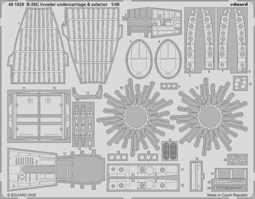 Eduard BIG49270 B-26C Invader ICM 1/48 – image 4