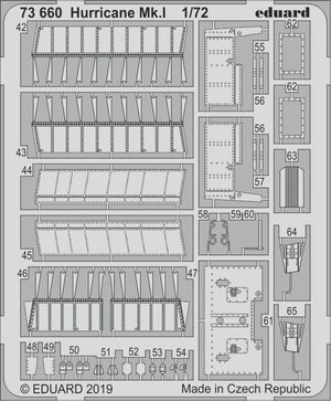 Eduard 73660 Hurricane Mk. I 1/72 AIRFIX – imagen 2