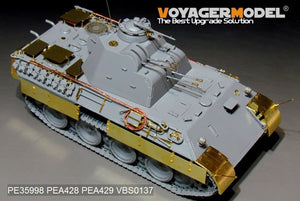 Voyager Model PE35998 WWII German FlaKPanzer V FlaKvierling 20mm MG 151/20 Basic For TAKOM 2105 1/35 – imagen 6