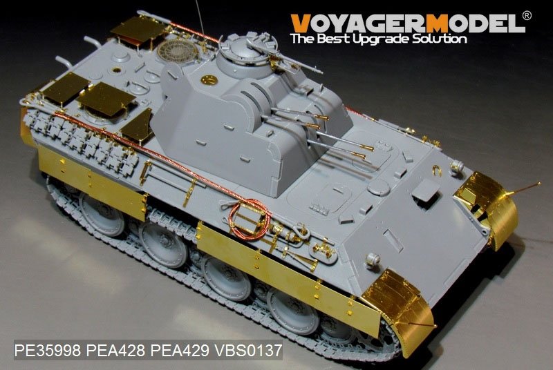 Voyager Model PE35998 WWII German FlaKPanzer V FlaKvierling 20mm MG 151/20 Basic For TAKOM 2105 1/35 – imagen 6