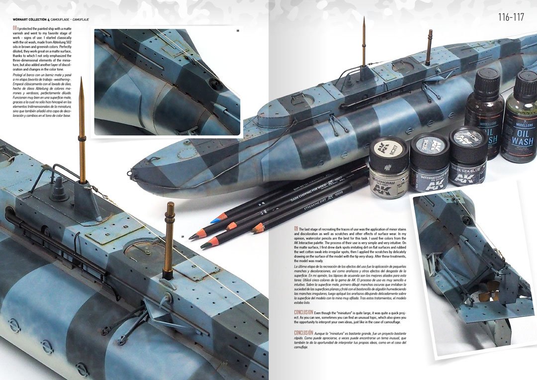 AK Interactive AK4906 WORN ART COLLECTION ISSUE 04 – CAMOUFLAGE – imagen 7