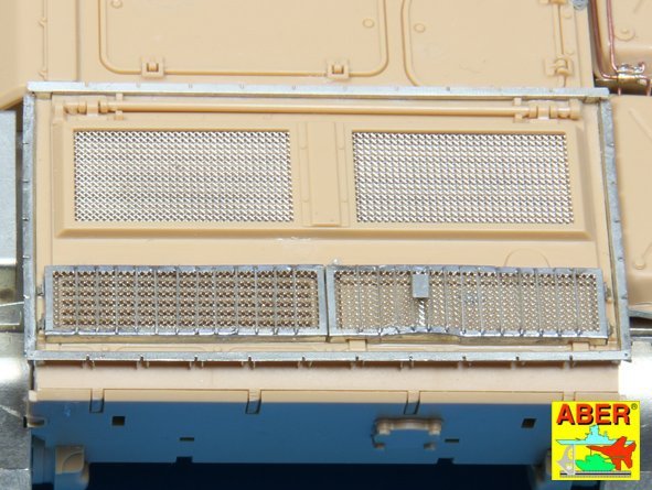 Aber 35G28 Grilles for Russian tank T-55 also Tiran 5 1/35 – Bild 5